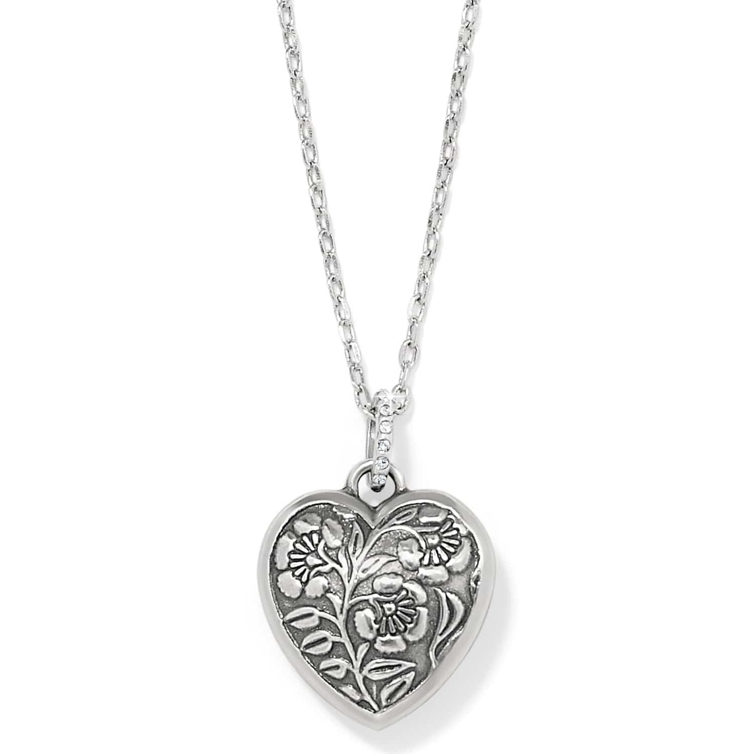 Sweet Love Necklace silver-emerald 3