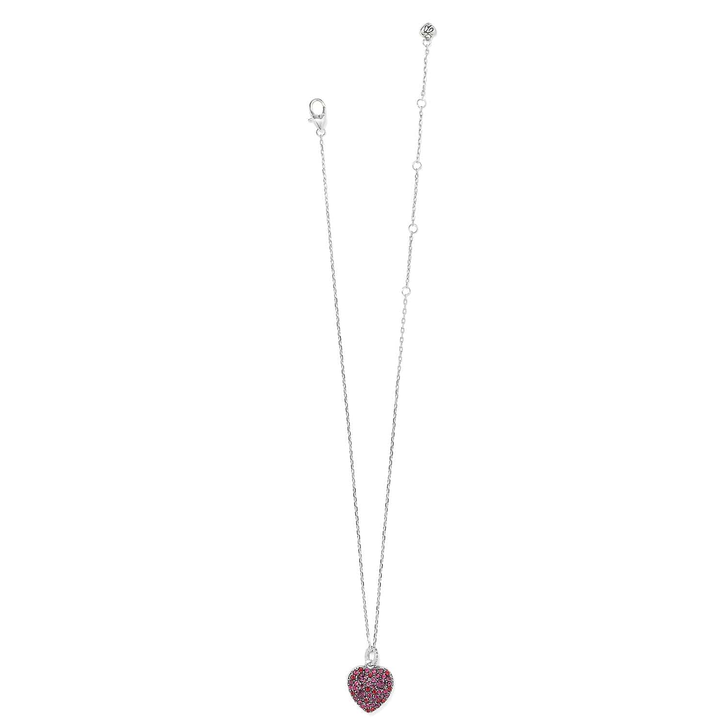 Sweet Love Necklace silver-ruby 8