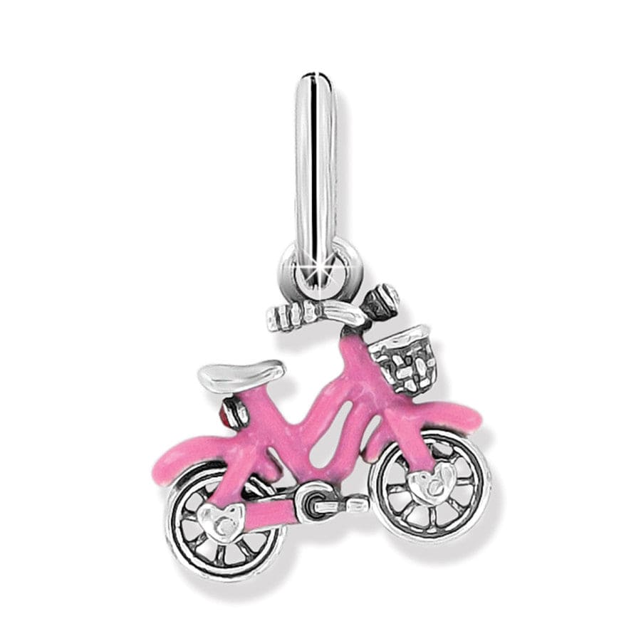 Sweet Ride Charm silver-pink 1