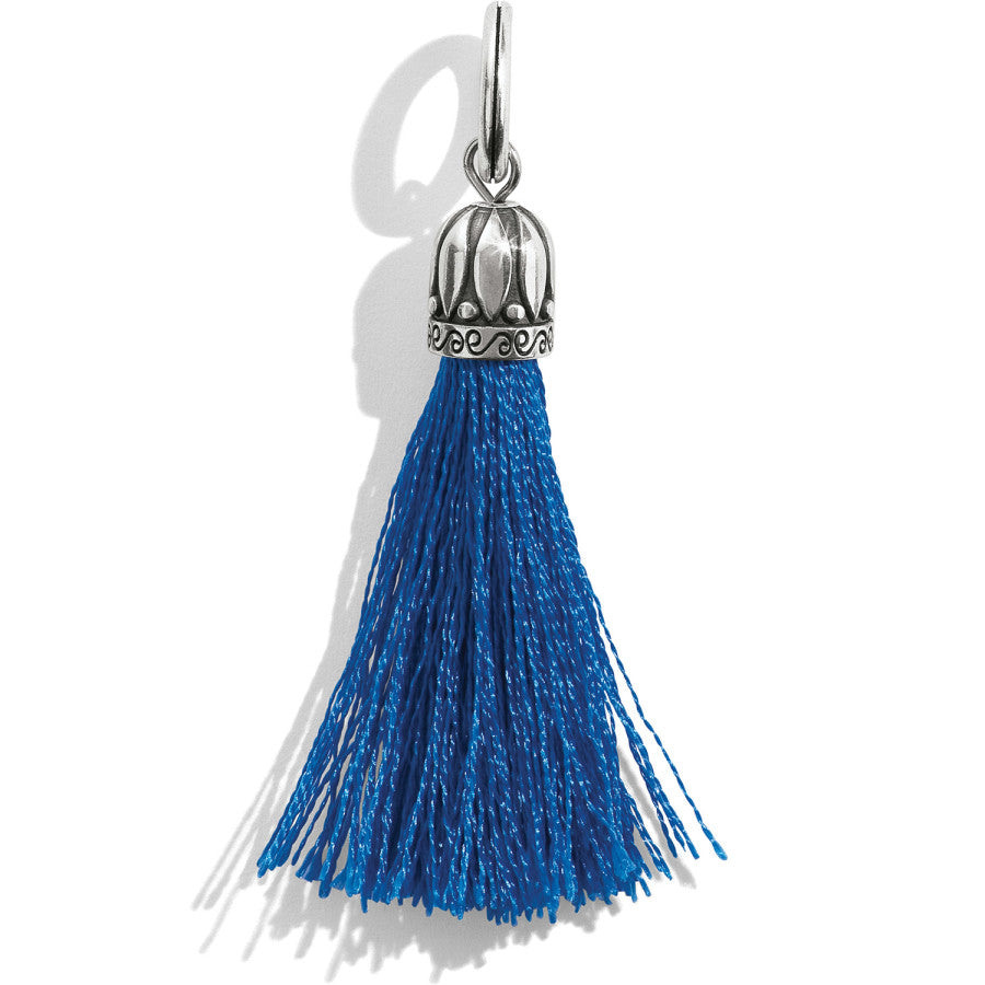 Tahlia Tassel Amulet blue 11