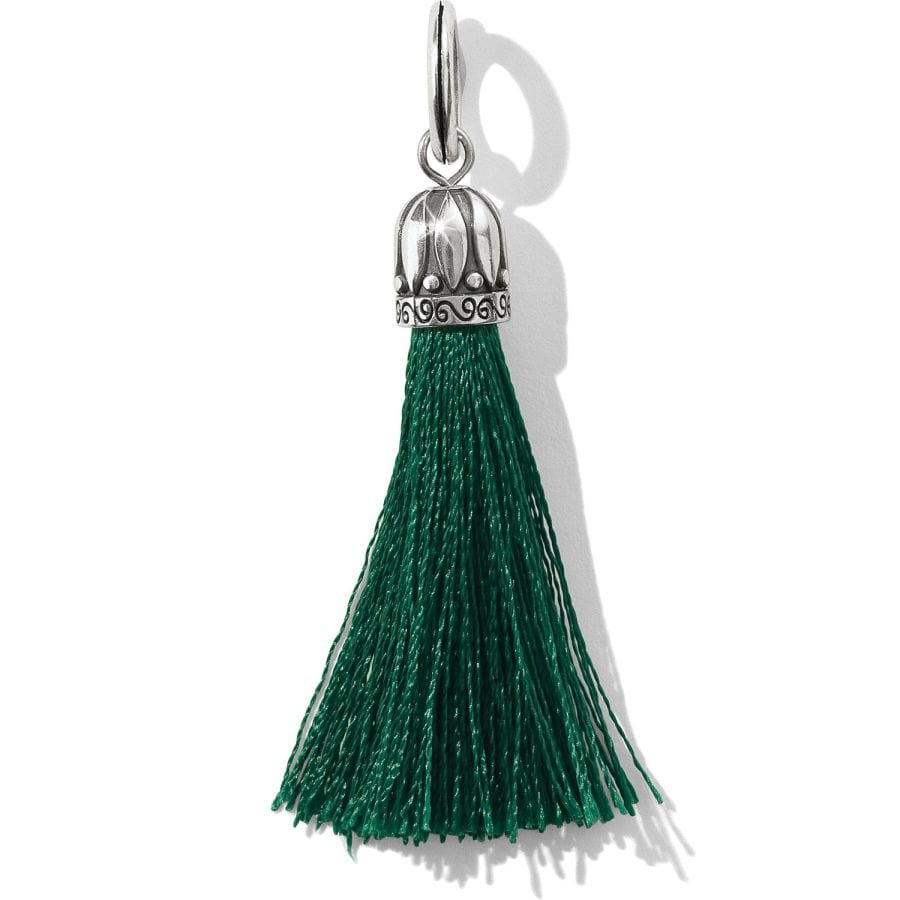 Tahlia Tassel Amulet green 7