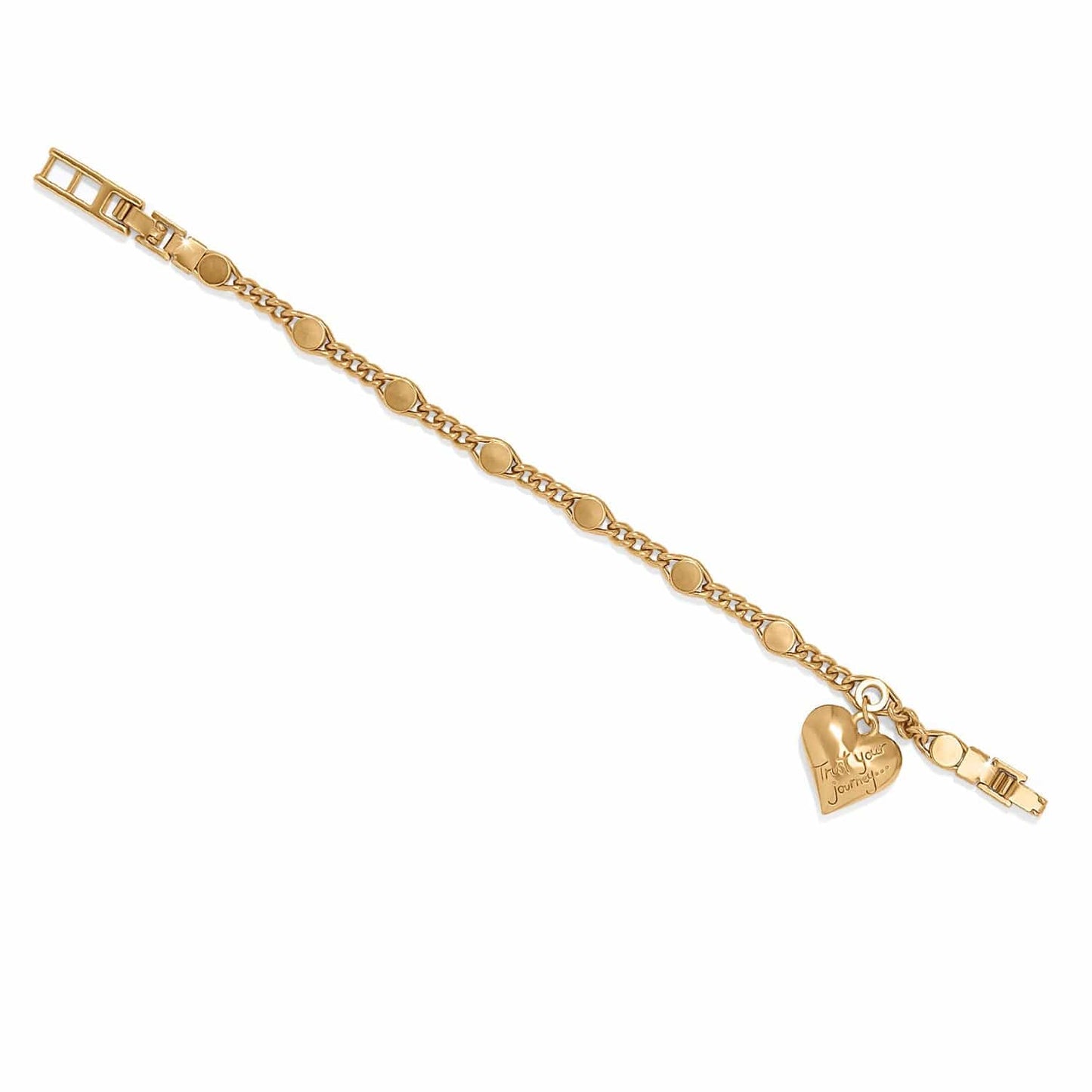 Trust Your Journey Golden Bracelet