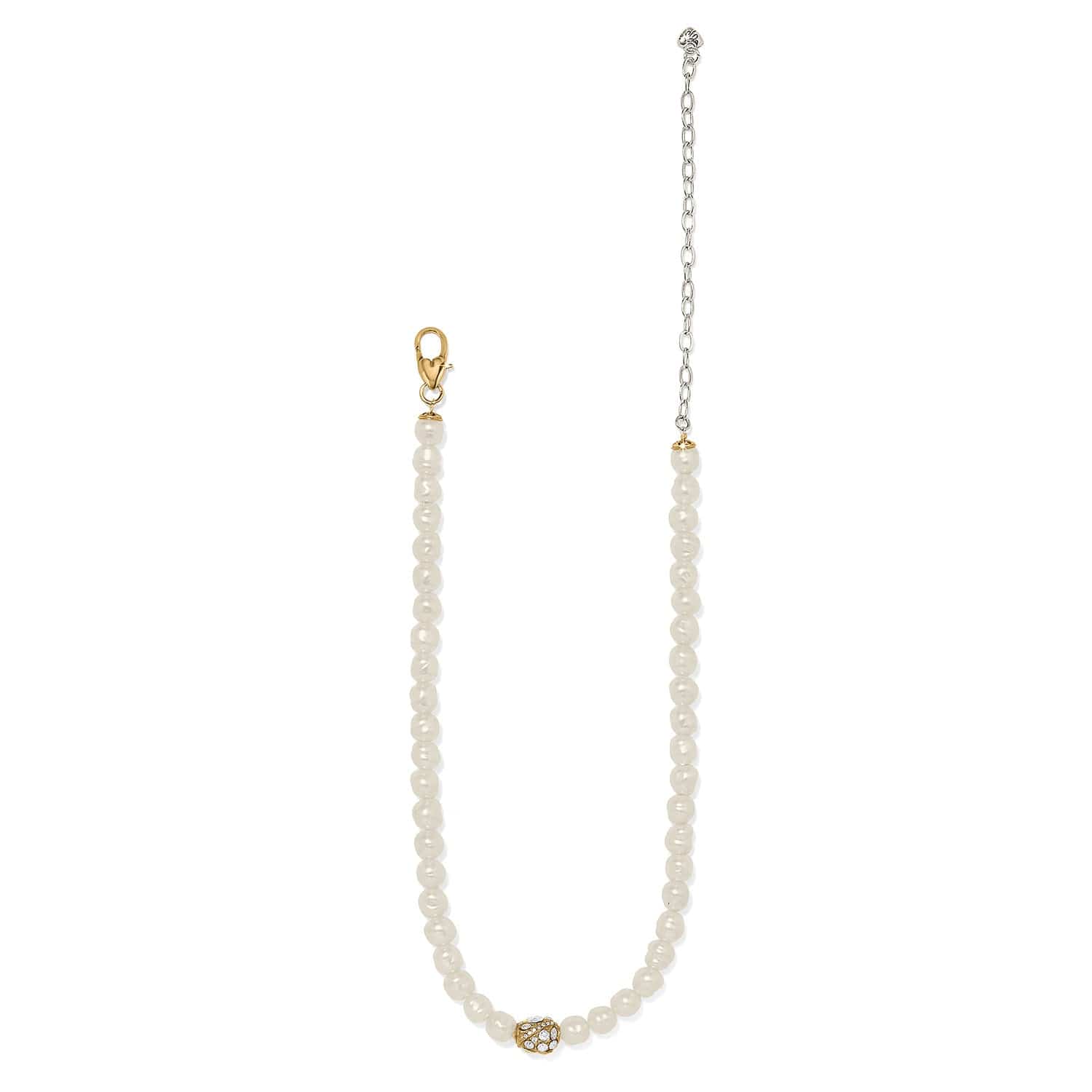 Trust Your Journey Pearl Necklace gold-pearl 3