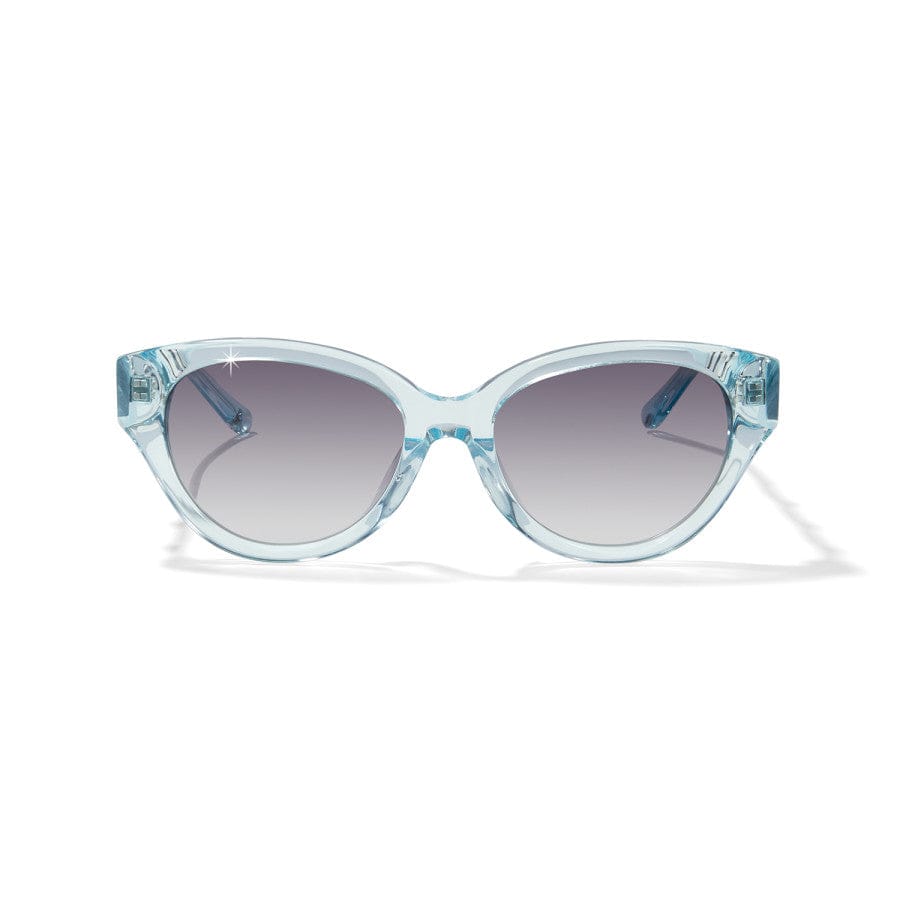 Twinkle Chain Sunglasses Ocean Water color from the front facing left