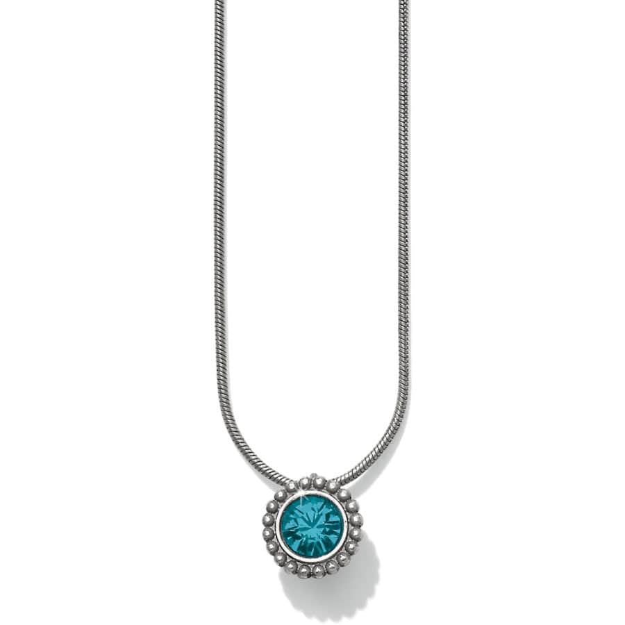 Twinkle Necklace march-aqua 33