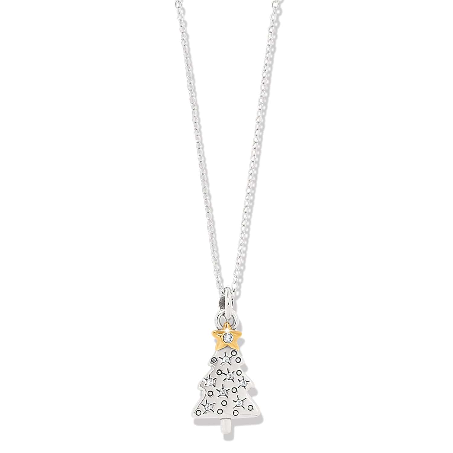 Twinkle Tree Necklace silver-gold 1