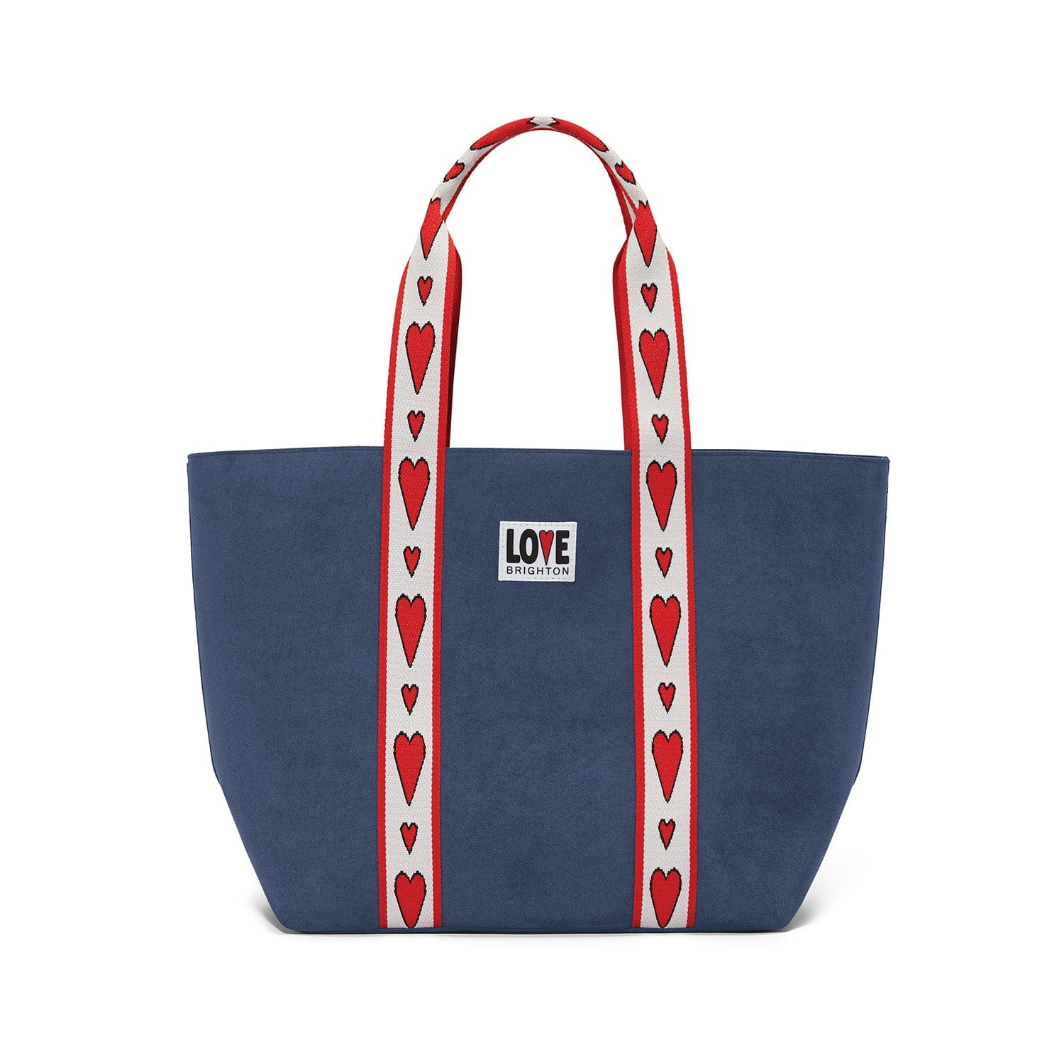 Velveteen Love Tote blue 1