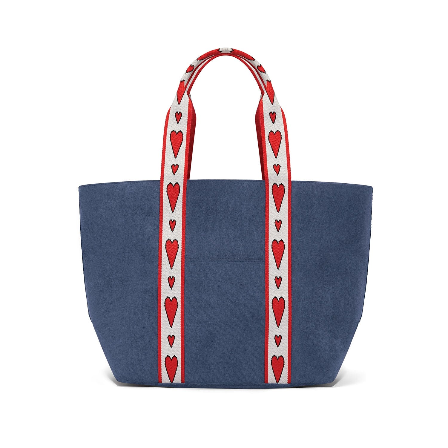 Velveteen Love Tote blue 3