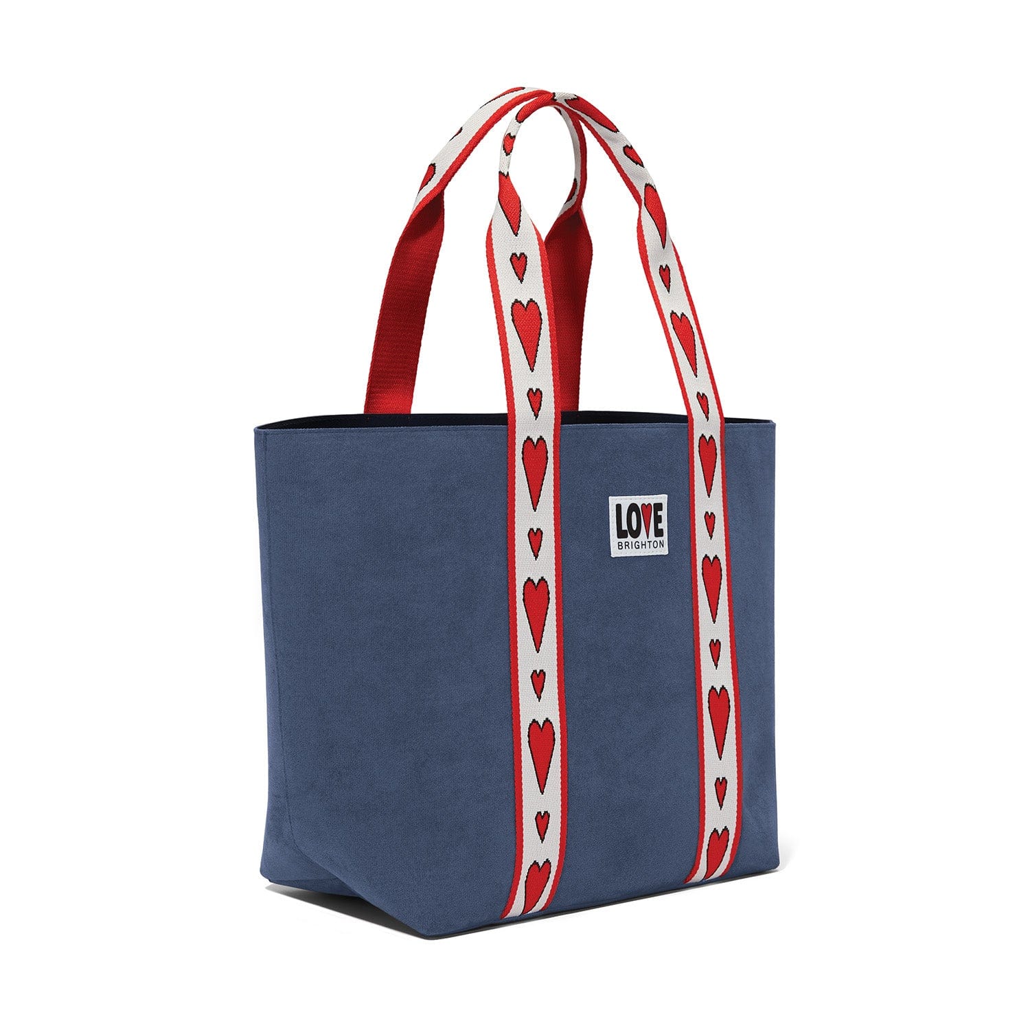 Velveteen Love Tote blue 4