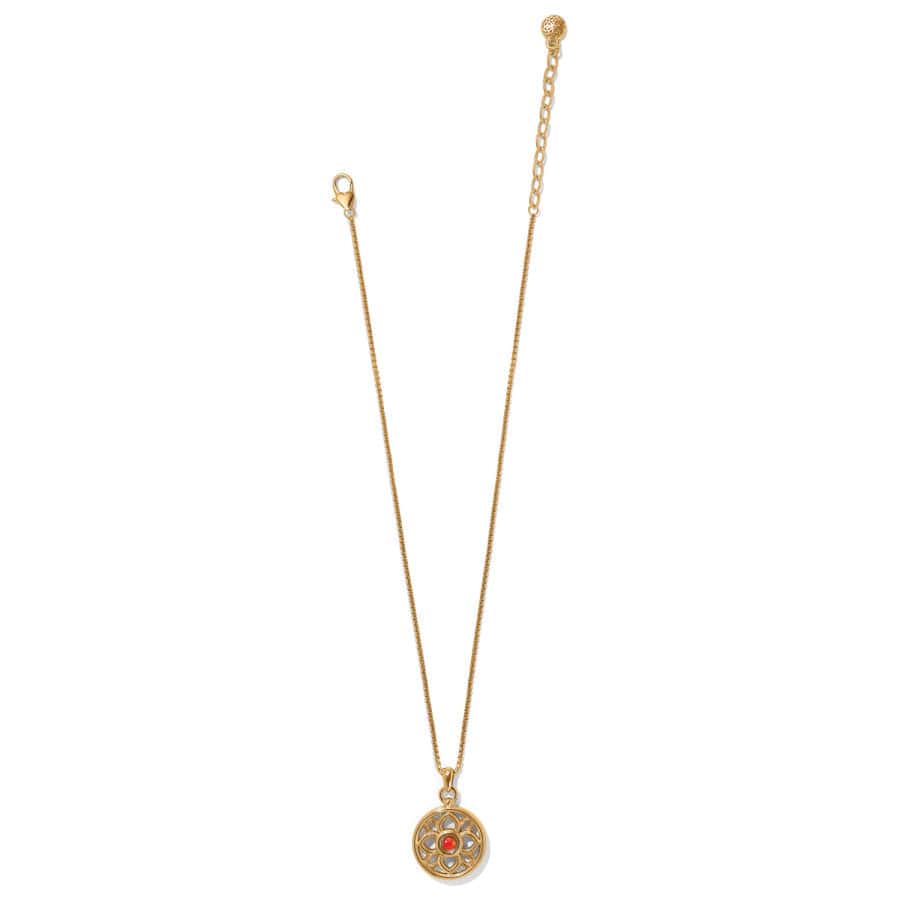 Venetian Gems Necklace gold-red 3