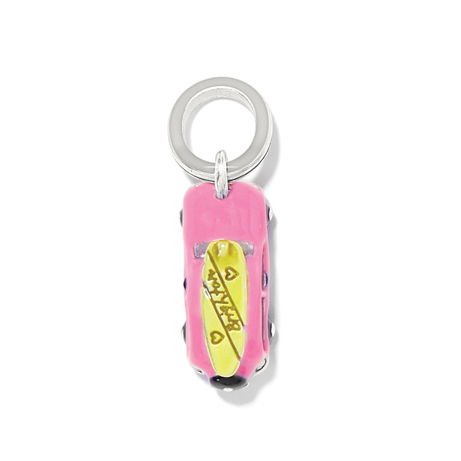 Woodie Charm silver-pink 2