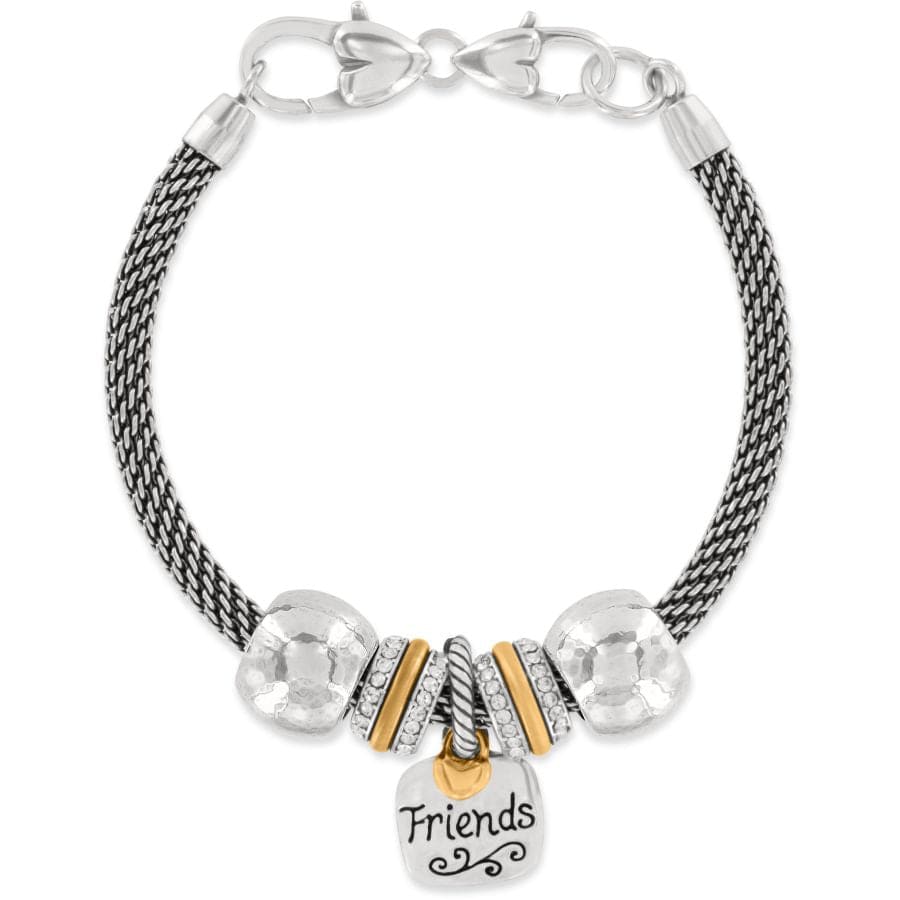 World's Best Friends Bracelet silver-gold 2