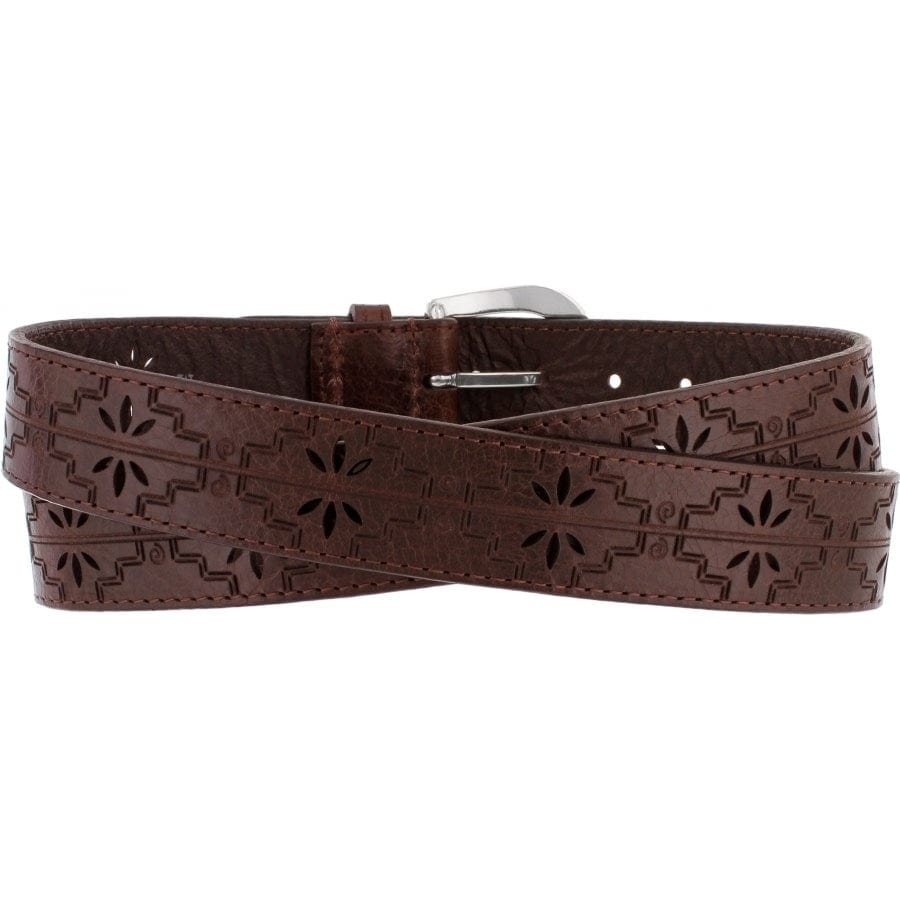 Acoma Etched Pant Belt dark-brown 2