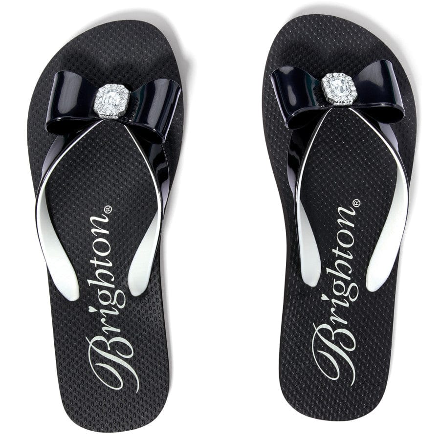 Bopeep Flip Flops black-white 3