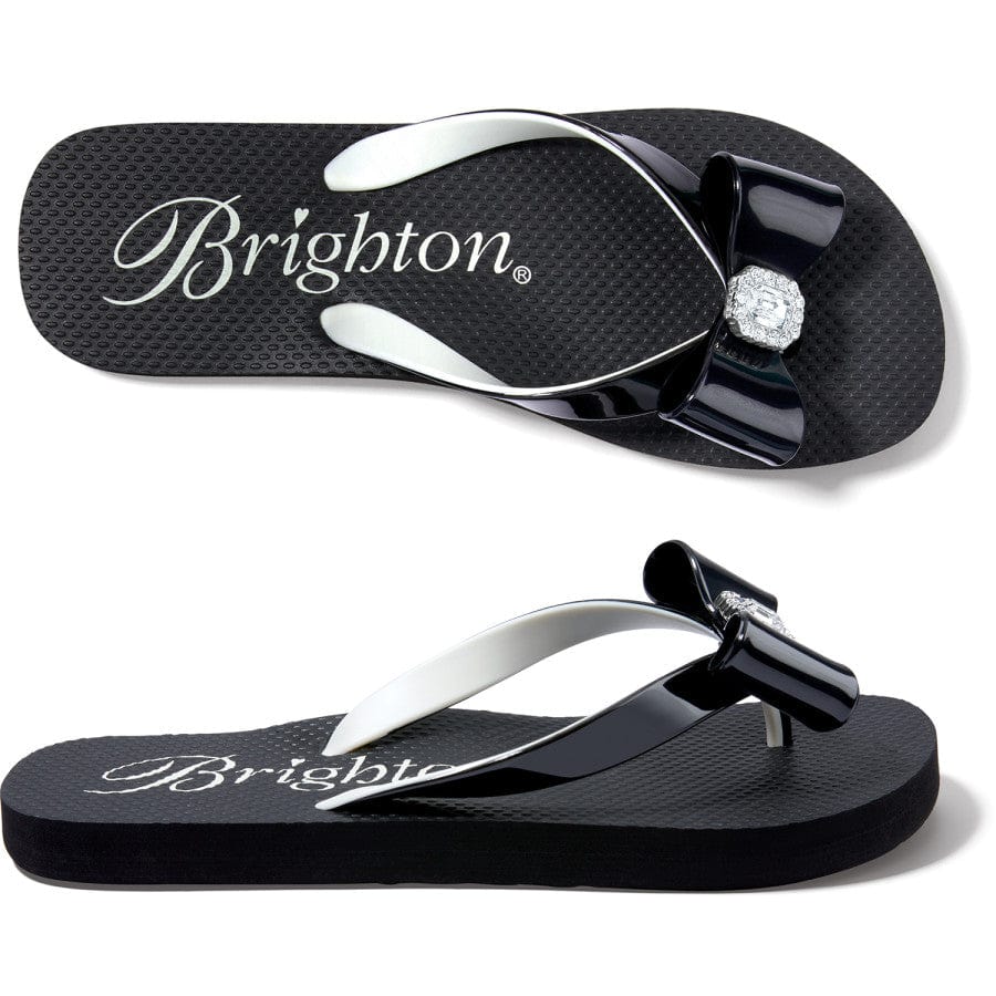 Bopeep Flip Flops black-white 4