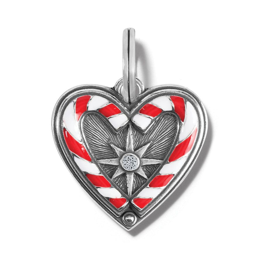 Candycane Sweetheart Charm silver-multi 1