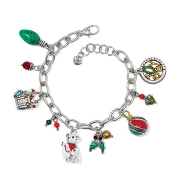 Christmas Is Coming Charm Bracelet