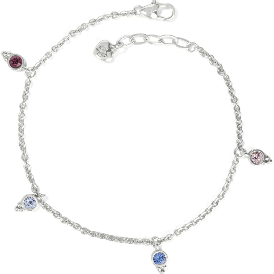 Color Drops Anklet silver-multi 1