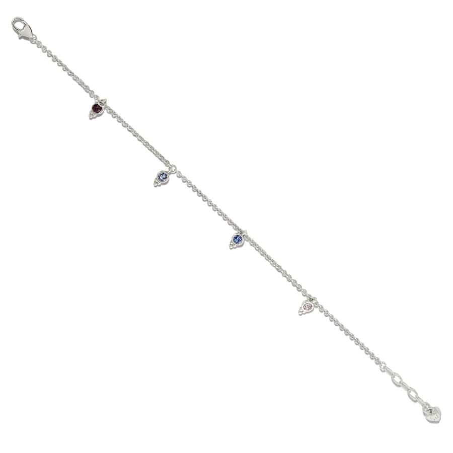 Color Drops Anklet silver-multi 2