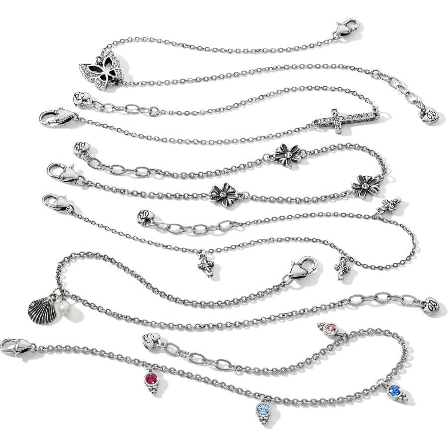 Color Drops Anklet silver-multi 3