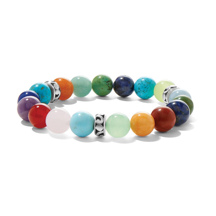 Contempo Confetti Stretch Bracelet silver-multi 2