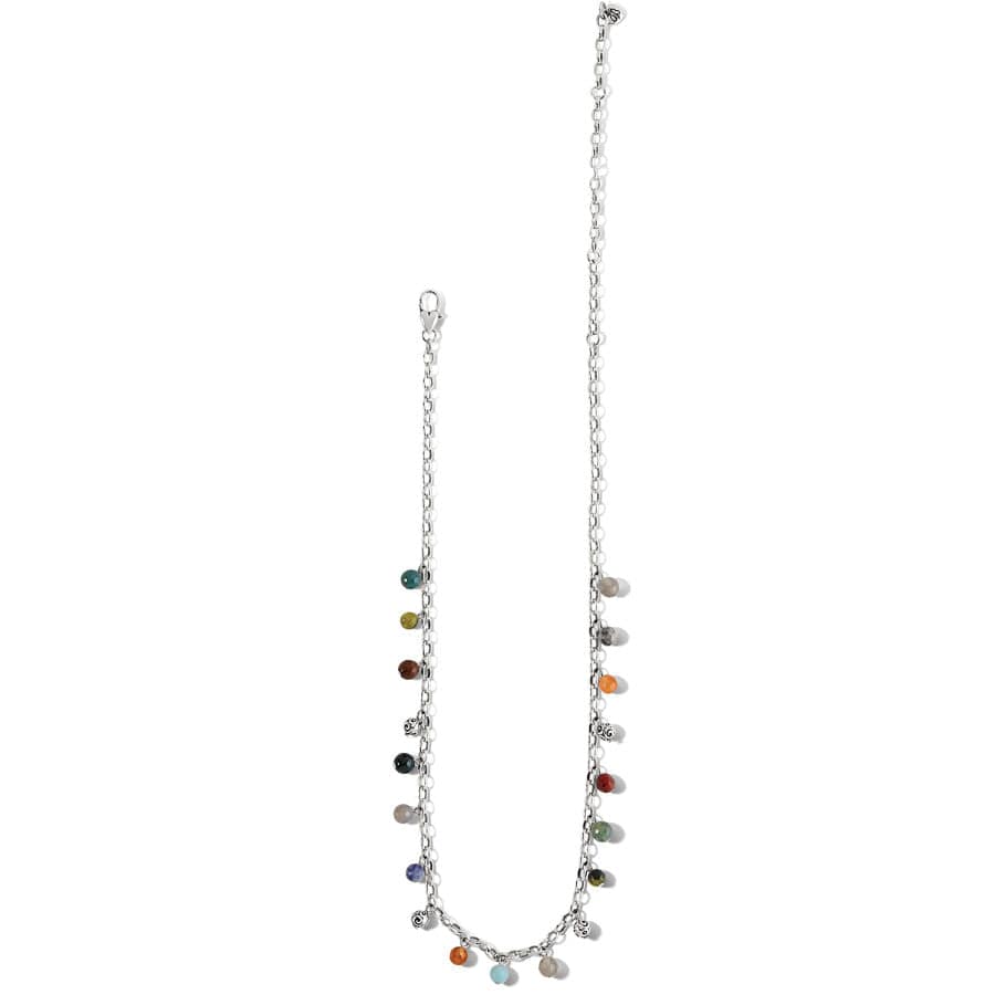 Contempo Desert Sky Droplet Necklace silver-multi 3