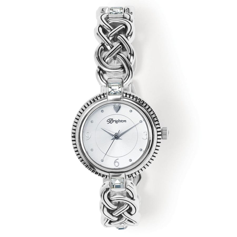 A silver watch