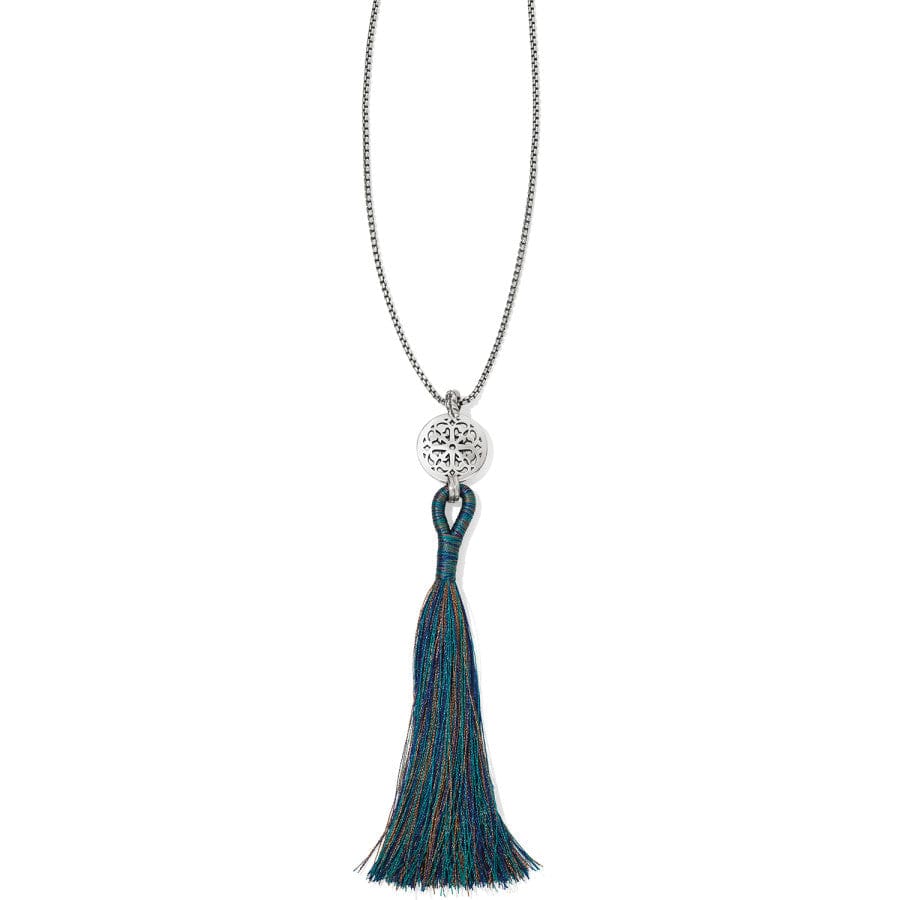 Ferrara Medallion Tassel Necklace