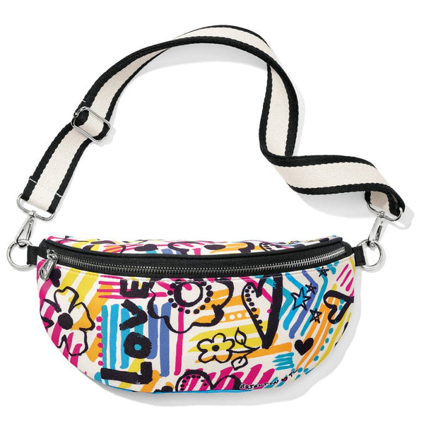 Graffiti Love Cross Body Belt Bag Brighton