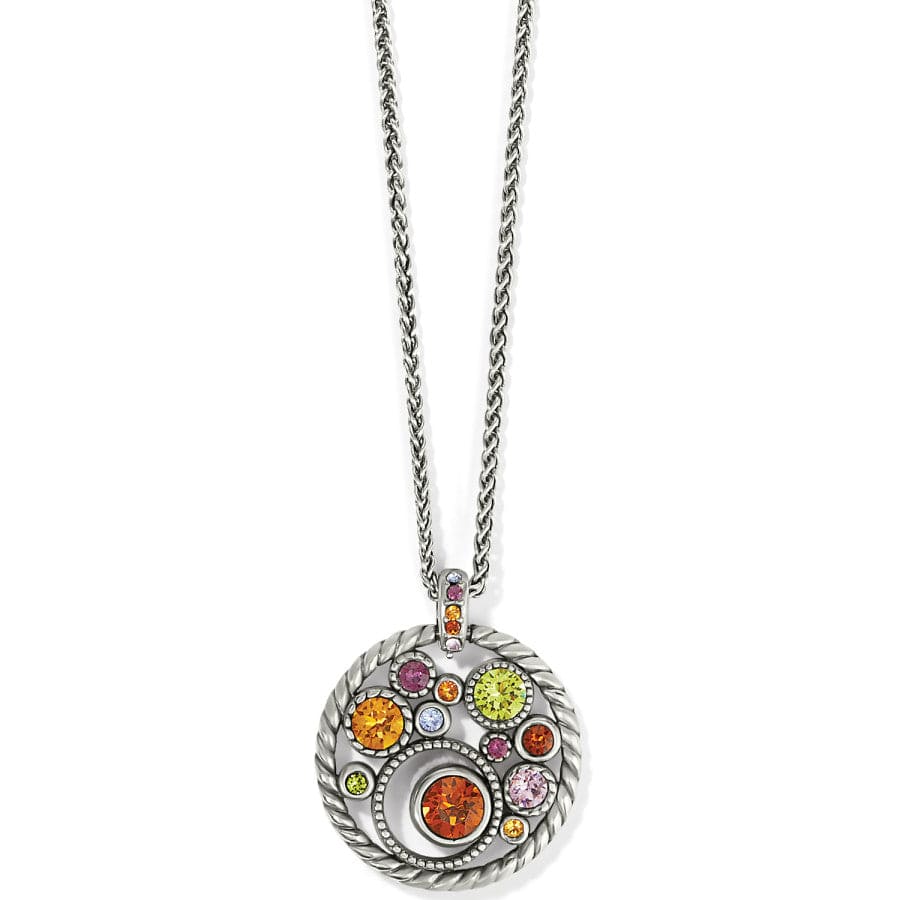 Halo Gems Necklace silver-multi 1