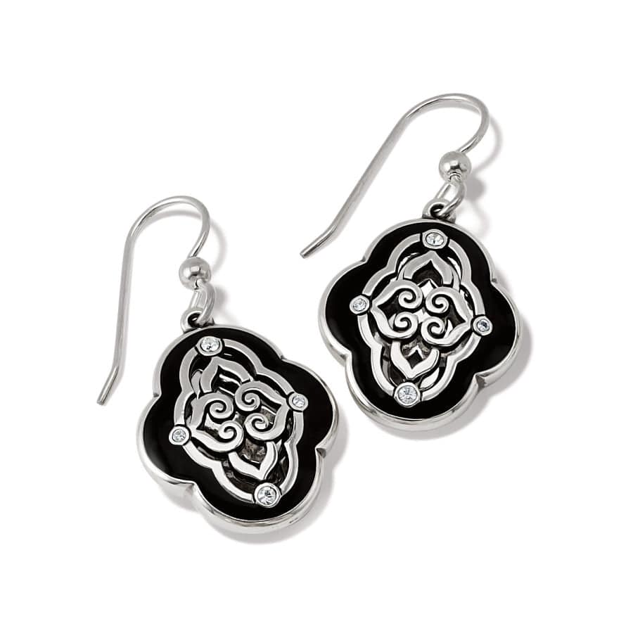 Intrigue Soiree French Wire Earrings silver-black 3