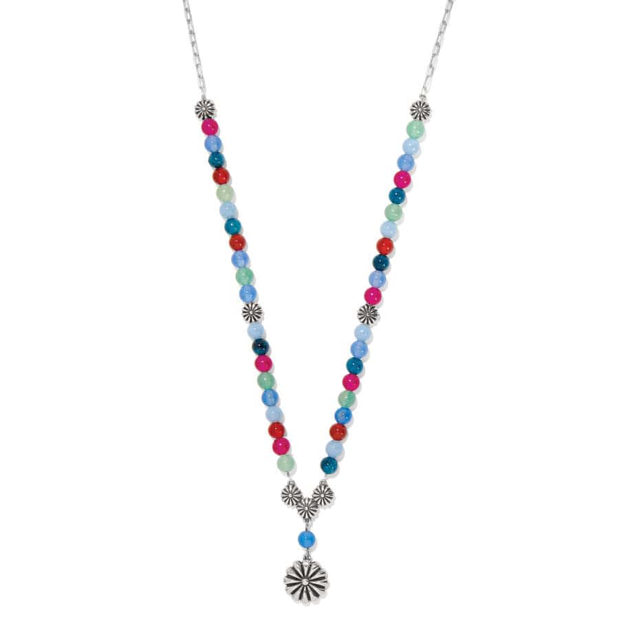 Kyoto In Bloom Bead Necklace silver-multi 1