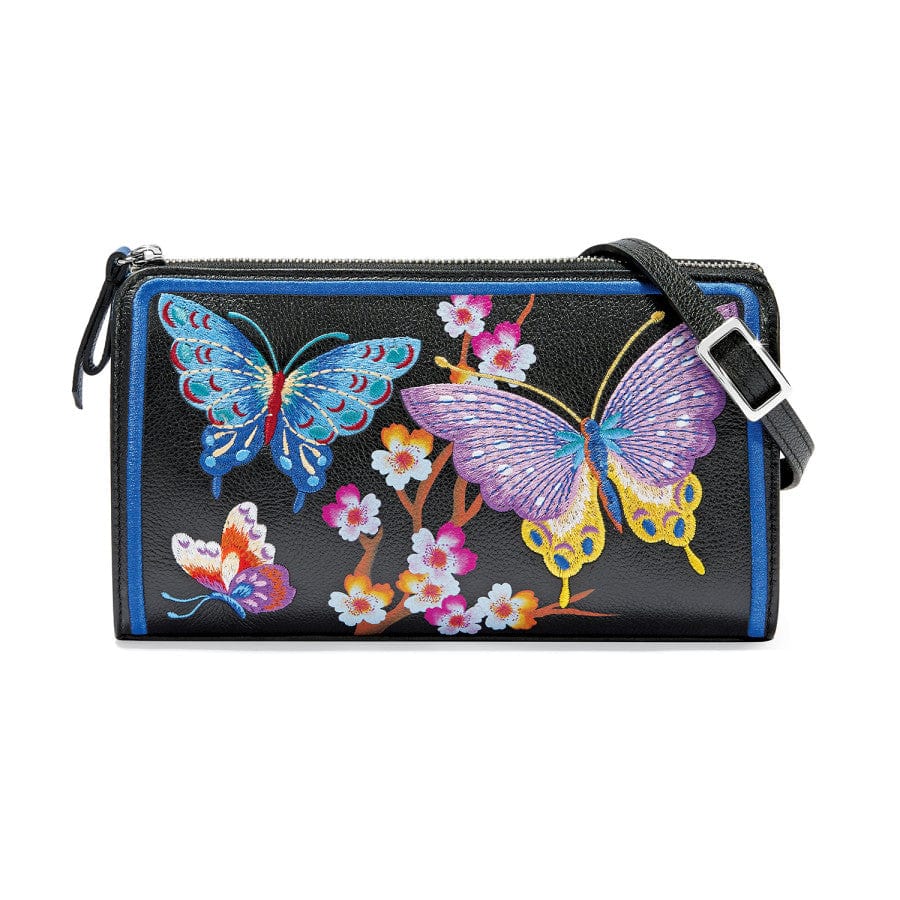 Kyoto In Bloom Embroidered Pouch multi 1