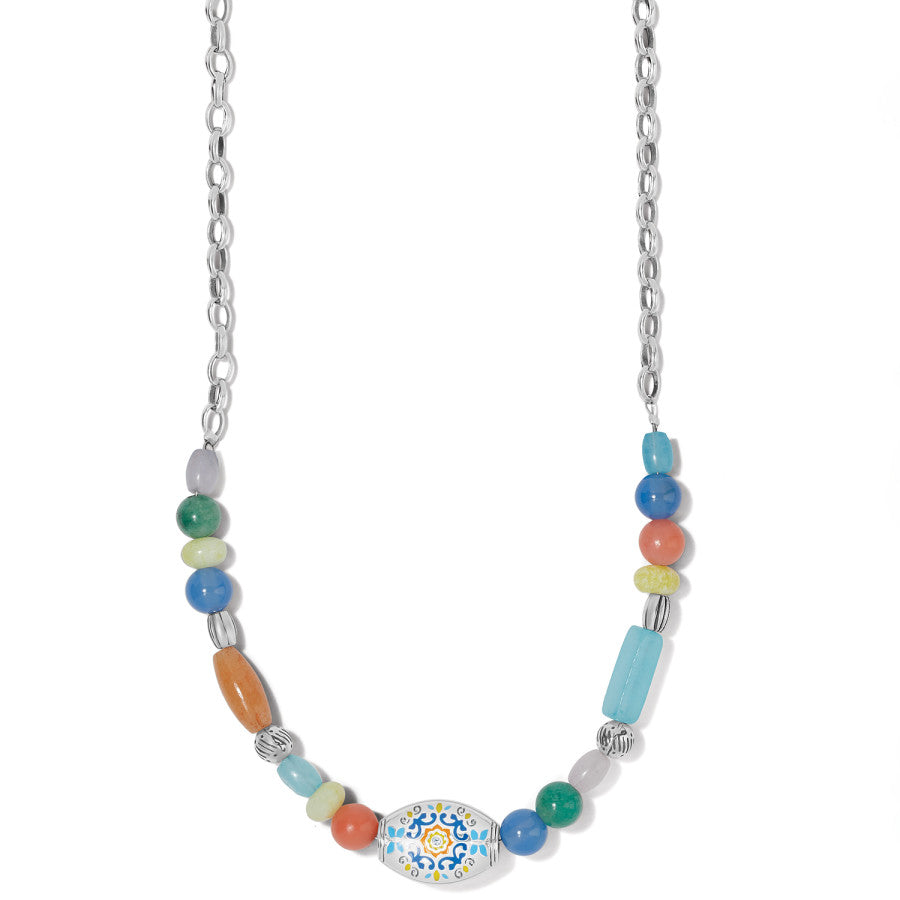 La Farfalla Short Necklace silver-multi 1