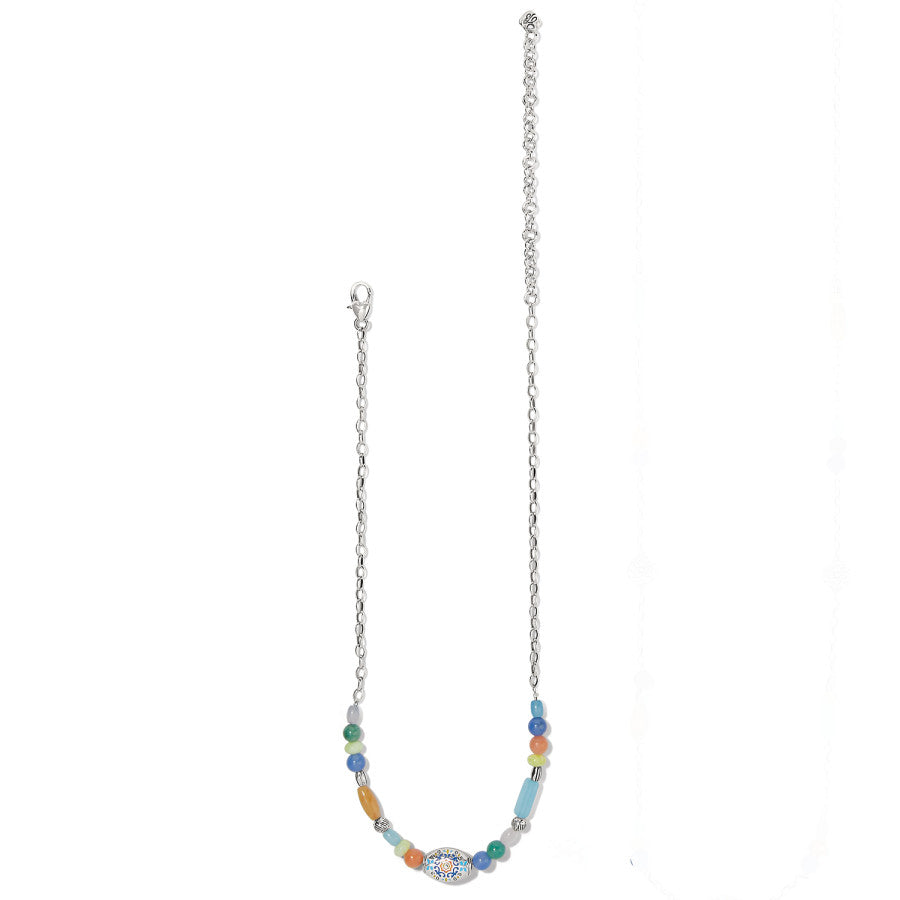 La Farfalla Short Necklace silver-multi 2