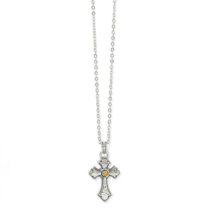 Majestic Regal Cross Reversible Necklace