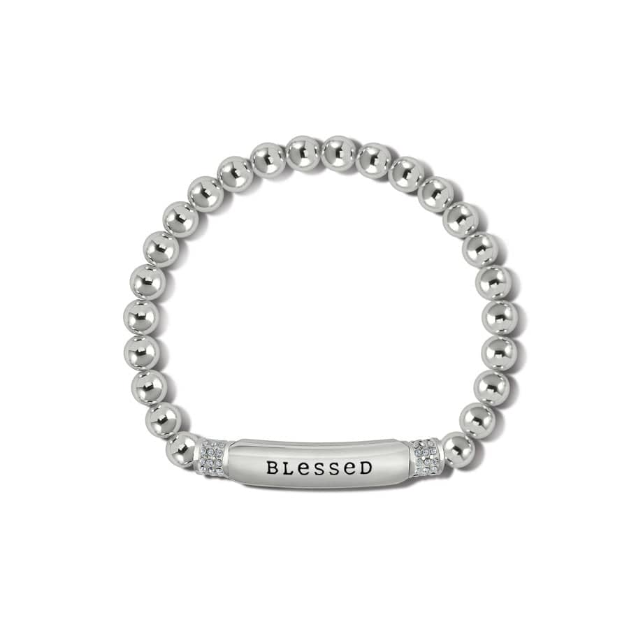 Meridian Blessed Petite Stretch Bracelet silver 2