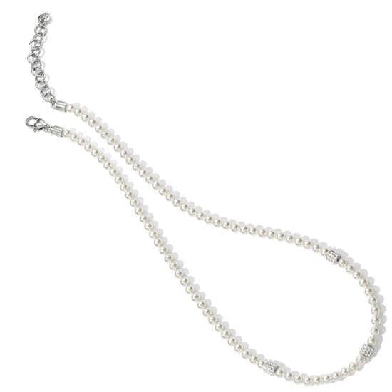 Meridian Petite Pearl Station Necklace - Brighton