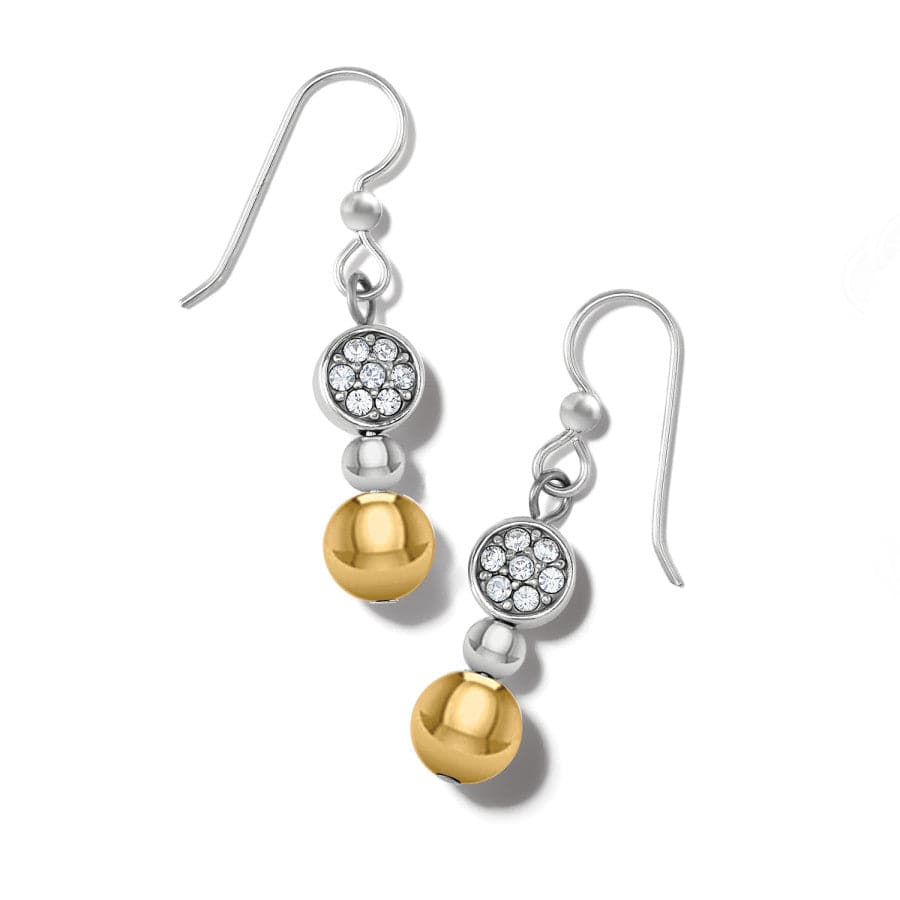 Meridian Prime French Wire Earrings silver-gold 1