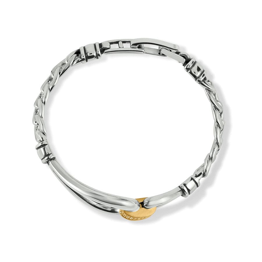 Meridian Suez Two Tone Bracelet silver-gold 2