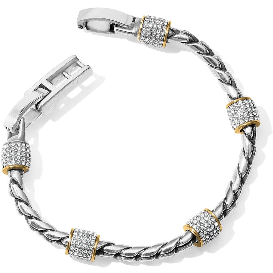 Meridian Watch Stack Two Tone Jewelry Gift Set silver-gold 3