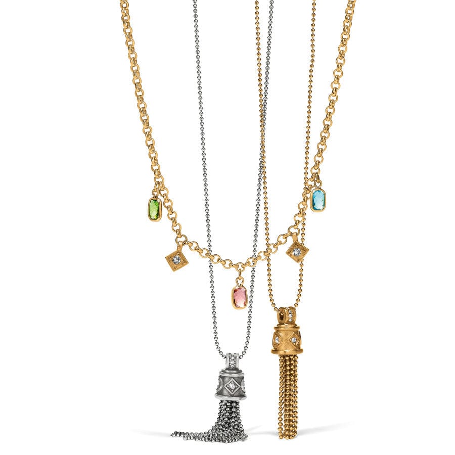 Meridian Zenith Tassel Necklace gold 6