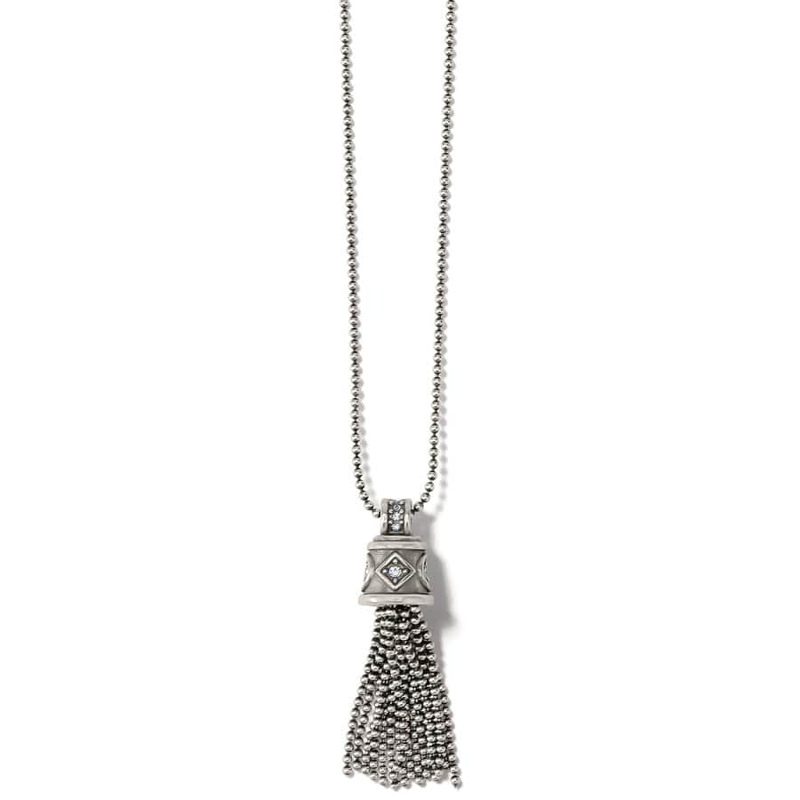 Meridian Zenith Tassel Necklace silver 3