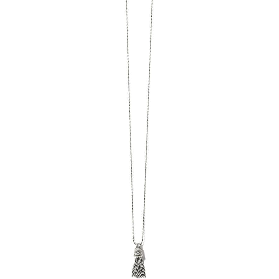 Meridian Zenith Tassel Necklace silver 4