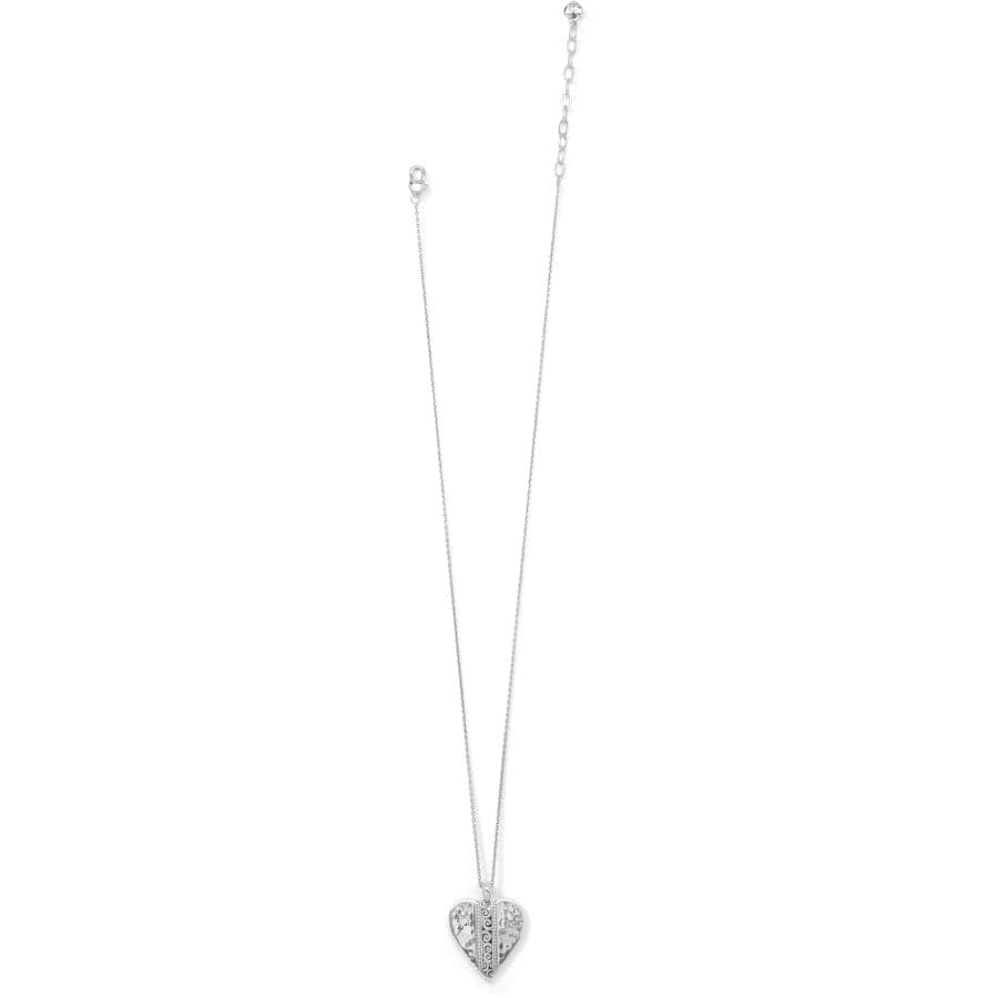 Mingle Adore Heart Necklace silver 2