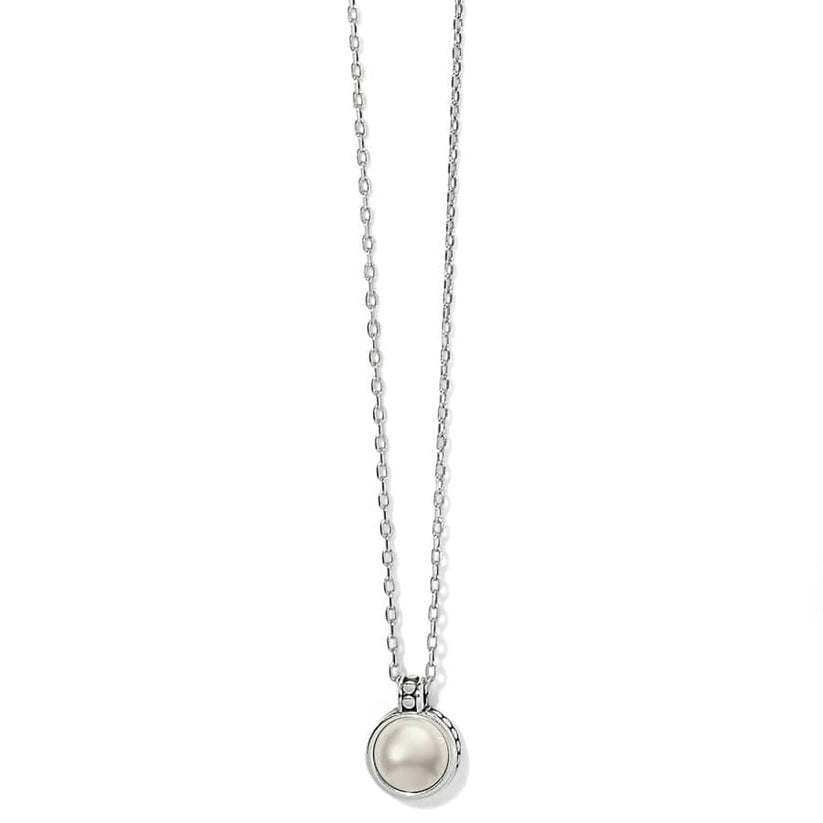 Pebble Dot Pearl Short Necklace - Brighton