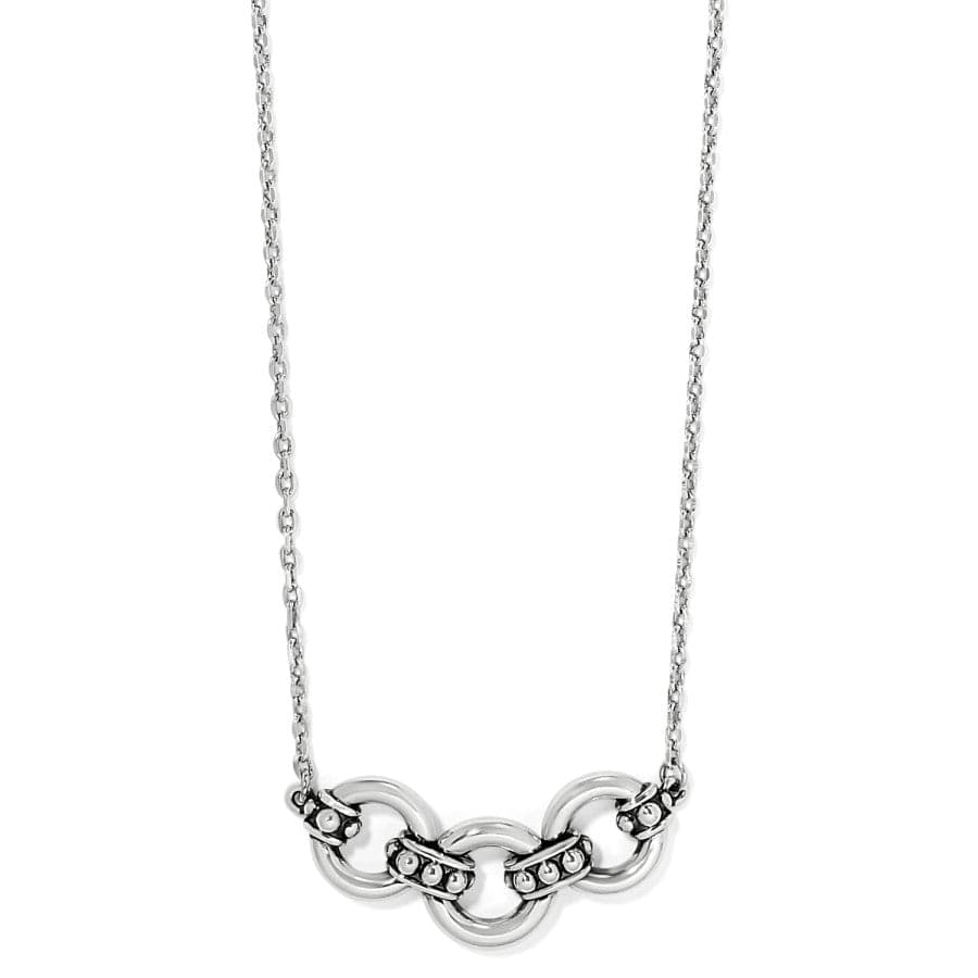 Pretty Tough Stud Trio Necklace silver 1