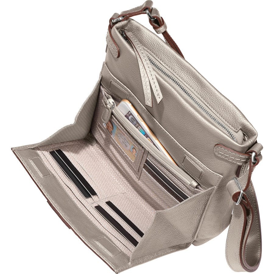 Marshal Soft Leather Cross Body Bag Purse Shoulder Bag 5 Pocket Organizer...  - United Foods
