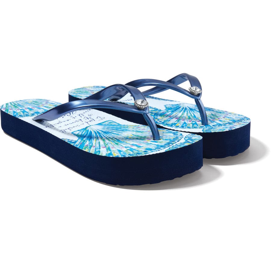 Sand Flip Flops blues 2