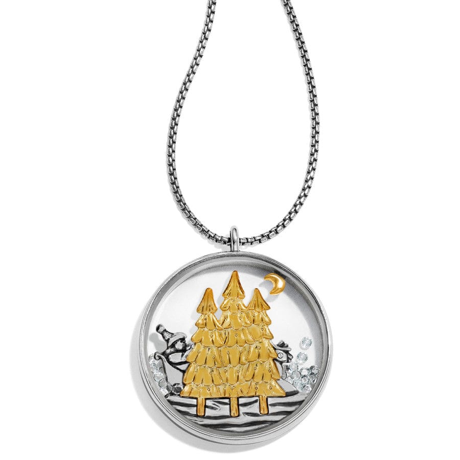 Santa's Sleigh Shaker Convertible Necklace